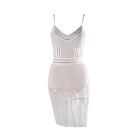 Fishnet Party Dress - Thumbnail 1