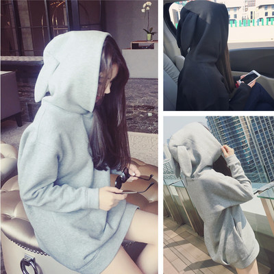 Harajuku sweet and cute bunny ears hooded hoodies