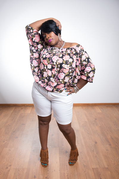 White Shorts Size 16