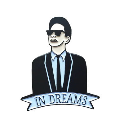 Roy orbison enamel pin