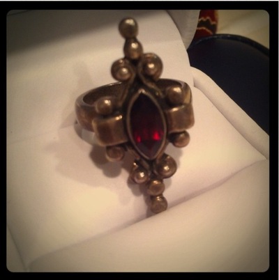 Unique Vintage Silver Ring