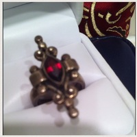 Unique Vintage Silver Ring - Thumbnail 1