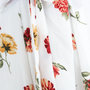 White Floral Printed Boho Playsuit -2