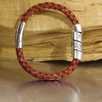 Handmade leather bracelet silver spiral pendant  one direction lyric in handmade harry potter quote bracelet anniversary gift