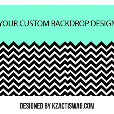 Custom designed premium backdrop 10'x8'
