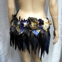 Midnights Dream Fairy Monokini Cosplay Dance Rave Bra Halloween Burlesque Show Girl - Thumbnail 5