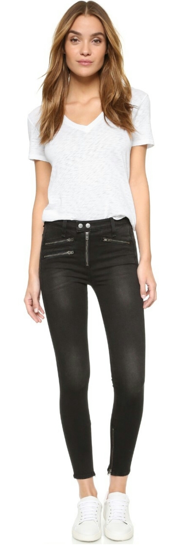 Rag&bone metal high rise pants