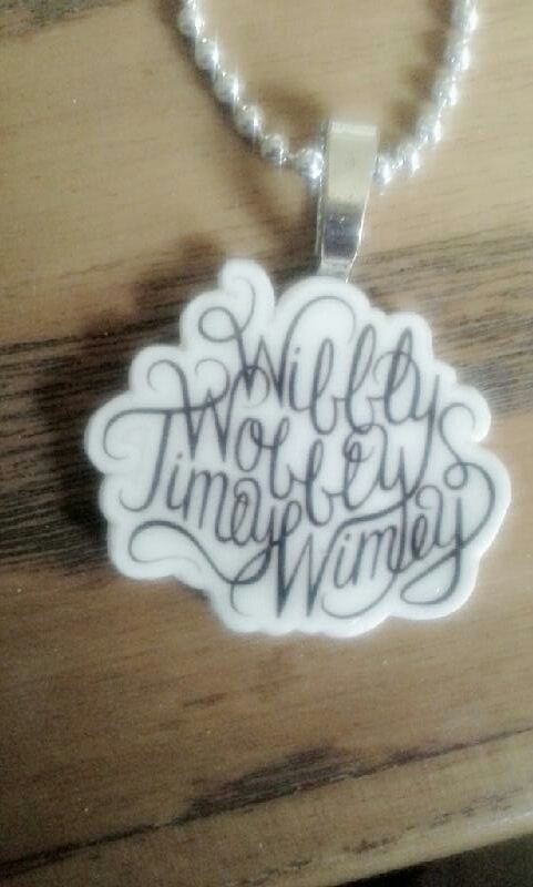 Dr. Who Inspired Charm Necklace