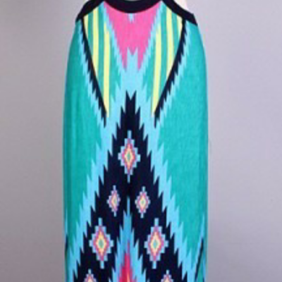 The carrigan maxi -teal