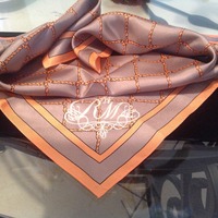 100% Authentic Beautiful 100% Silk Rebecca Minkoff Scarf - Thumbnail 3