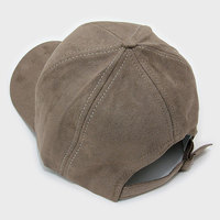 Zee Faux Suede Cap - Thumbnail 4