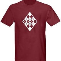 Kappa Alpha Psi 1911 Phi Nu Pi Argyle Krimson Cotton or DRI-FIT Shirt