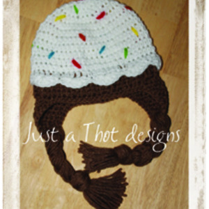 Crochet Cupcake Hat