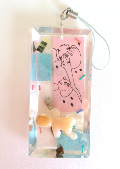 Keychain: Baby Bottom