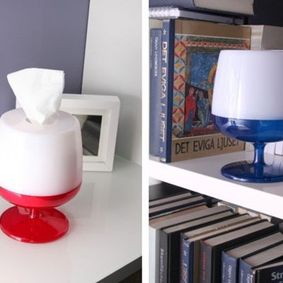 2pcs creative wine tissue holder