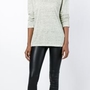 T Alexander Wang Linen Long Sleeve Small Shirt-1