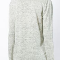 T Alexander Wang Linen Long Sleeve Small Shirt - Thumbnail 2