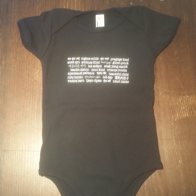 Beautiful child onesie