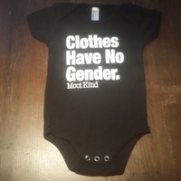 Clothes Have No Gender Onesie - Thumbnail 1