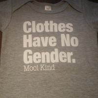 Clothes Have No Gender Onesie - Thumbnail 4