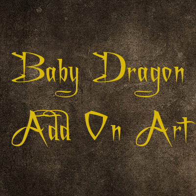 Add on: baby dragon art
