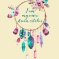 Kid's Ages 2- 6 "I am my own dream catcher" Organic Short Sleeve T-Shirt - Thumbnail 2
