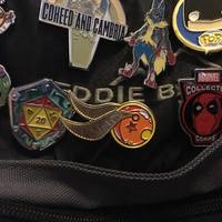 Golden Dragon Ball Snitch Pin - Thumbnail 3