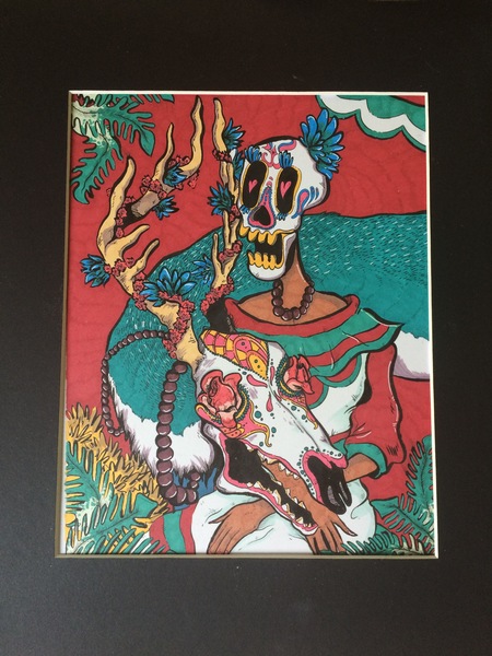 "Deerly Departed" Illustration