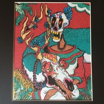 "Deerly Departed" Illustration