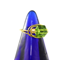 Birthstone Wrap Ring, Swarovski Crystals  - Thumbnail 1