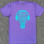 Be Enlightened tee (purple)-1