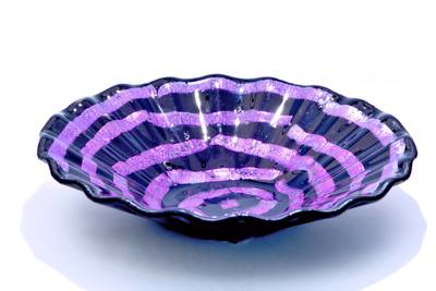 Dichroic Spiral Bowl