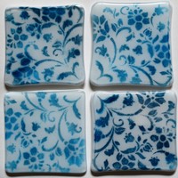 Classic Blue Coasters (set of 4) - Thumbnail 2