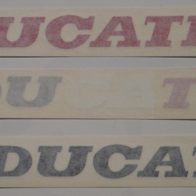 Ducati(cagiva era) vinyl decal (pair)