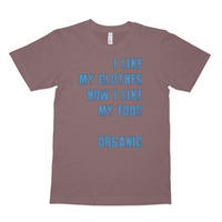 Men's "Like My Clothes" Organic Short Sleeve T-Shirt - Thumbnail 4