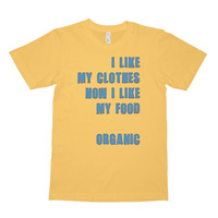 Men's "Like My Clothes" Organic Short Sleeve T-Shirt - Thumbnail 5
