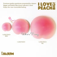 iBloom BIG Peach Jumbo squishy (scented!) - Thumbnail 3