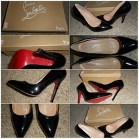 Black "Red Bottom" Heels (NOT AUTHENTIC) - Thumbnail 4