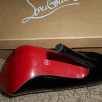 Black "Red Bottom" Heels (NOT AUTHENTIC) - Thumbnail 3