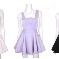 Kawaii Cat Embroidery Dress - Thumbnail 3