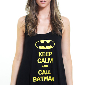 keep calm and call batman - the tank - Thumbnail 1