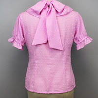 Bow Collar Blouse - Thumbnail 2