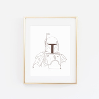 Boba Fett Print - Thumbnail 1