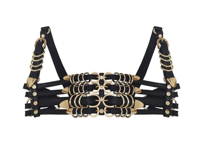 Uri Bra ( Black + Gold )