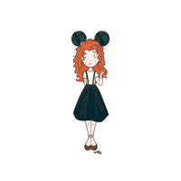 Disneybound Merida Fan (Color Options) - Thumbnail 1