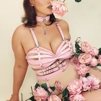 Yaris Choker ( Pink ) - Thumbnail 4