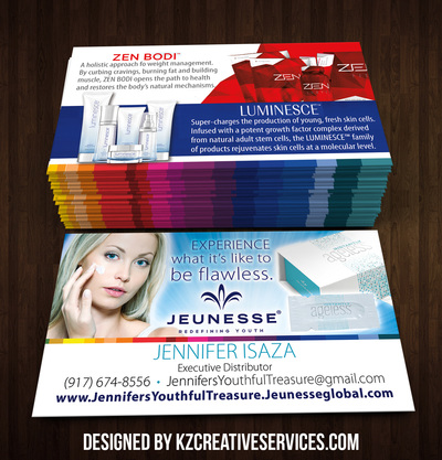 Jeunesse Business Cards style 2