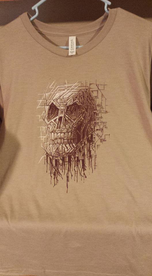 Future Cranial Abstract Shirt