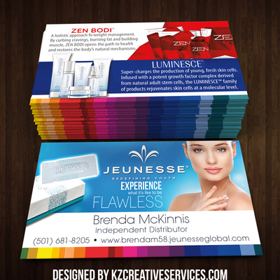 Jeunesse business cards style 6