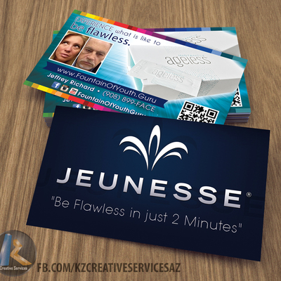 Jeunesse business cards style 8